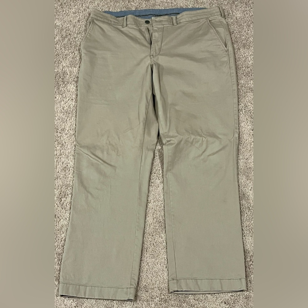 L.L. Bean Tan Chinos with Relaxed Fit